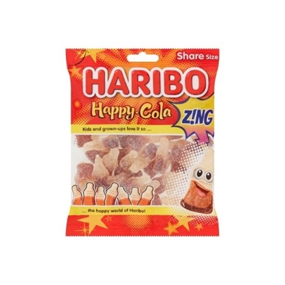 Picture of HARIBO FIZZY COLA BOTTLES 160G